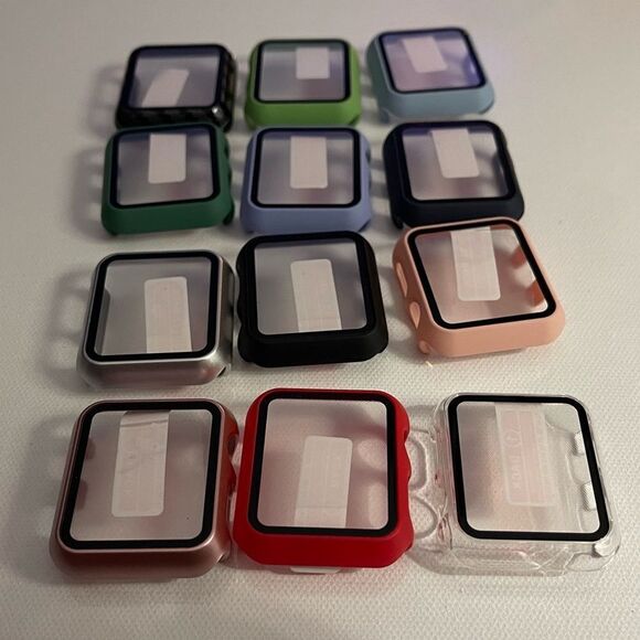 I Watch case/cover for Apple Watch- set of 12 - 38mm NWT - Picture 2 of 15